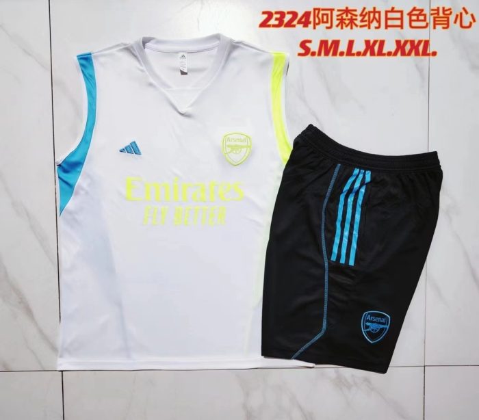 Arsenal 23/24 White Vest - 图片 9