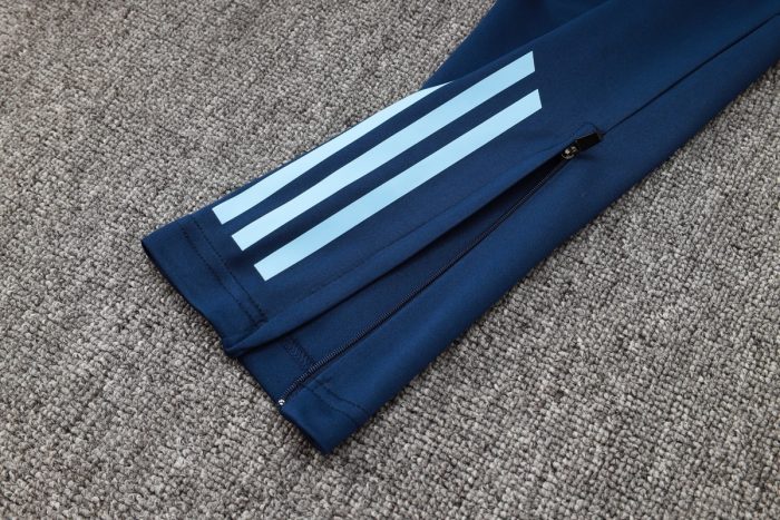 Arsenal 24-25 Half-Zip Jacket Navy Blue - 图片 3