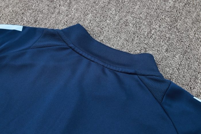 Arsenal 24-25 Half-Zip Jacket Navy Blue - 图片 5