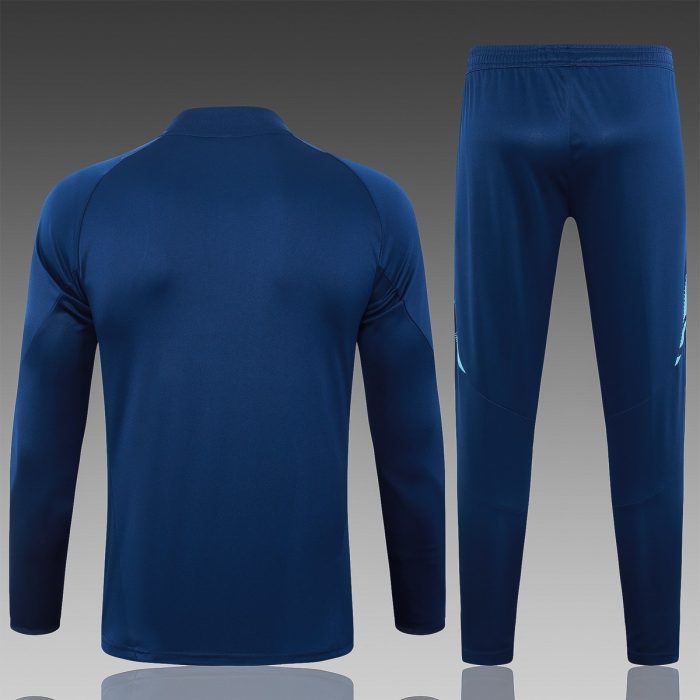 Arsenal 24-25 Half-Zip Jacket Navy Blue - 图片 7