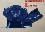 Arsenal 24-25 Half-Zip Jacket Navy Blue - 图片 9