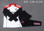 Arsenal White Half-Zip Jacket - 图片 2