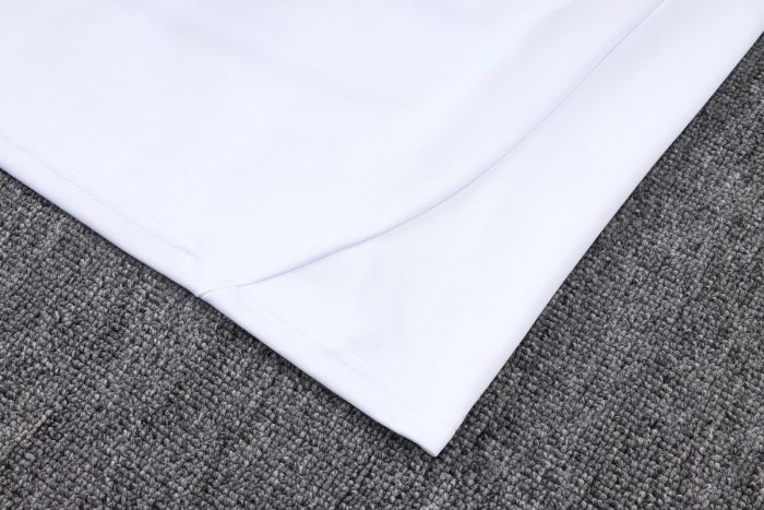Arsenal White Half-Zip Jacket - 图片 3