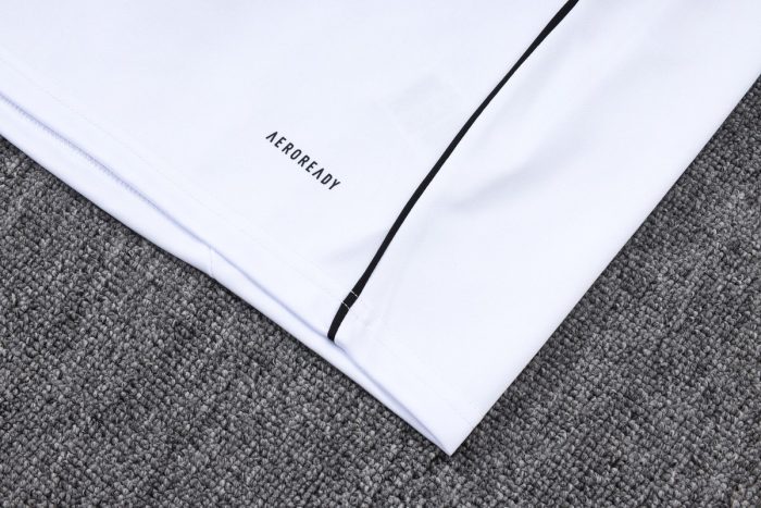 Arsenal White Half-Zip Jacket - 图片 4