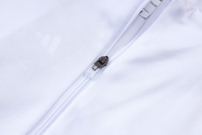 Arsenal White Half-Zip Jacket - 图片 6