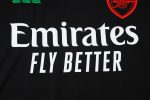 Arsenal Black Short Sleeve Training Suit - 图片 5