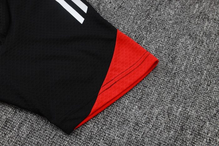 Arsenal Black Short Sleeve Training Suit - 图片 6