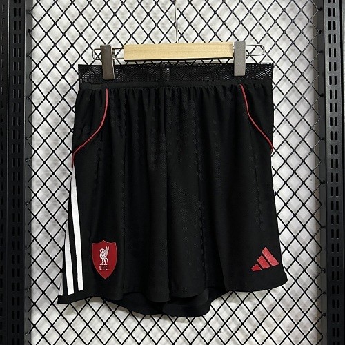 JER-4076_1 Liverpool FC 25-26 Player Version Black Shorts - 图片 1