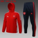 Arsenal 21-22 Red Windbreaker - 图片 2