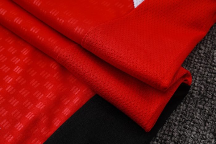 Arsenal Red Short Sleeve Training Suit - 图片 3
