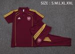 Arsenal Maroon Retro Polo - 图片 2