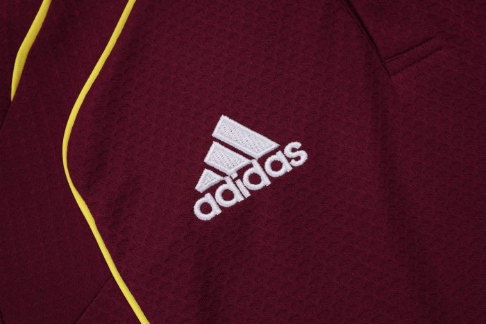 Arsenal Maroon Retro Polo - 图片 5