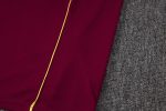 Arsenal Maroon Retro Short Sleeve Jersey (Yellow Trim) - 图片 4