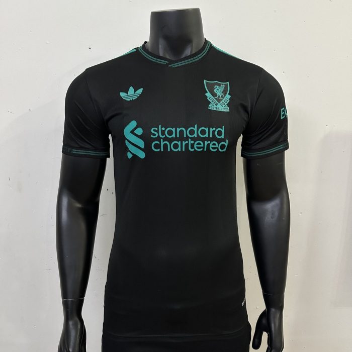 Liverpool FC 25-26 Player Version Black Green Label - 图片 4