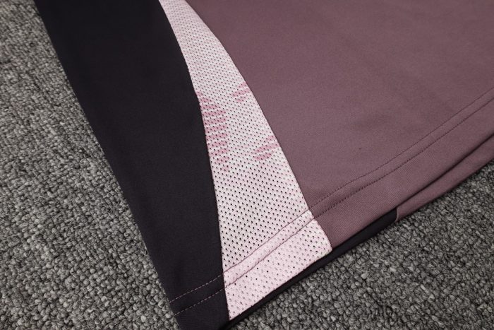 Arsenal 24/25 Polo Shirt Grey Purple - 图片 4