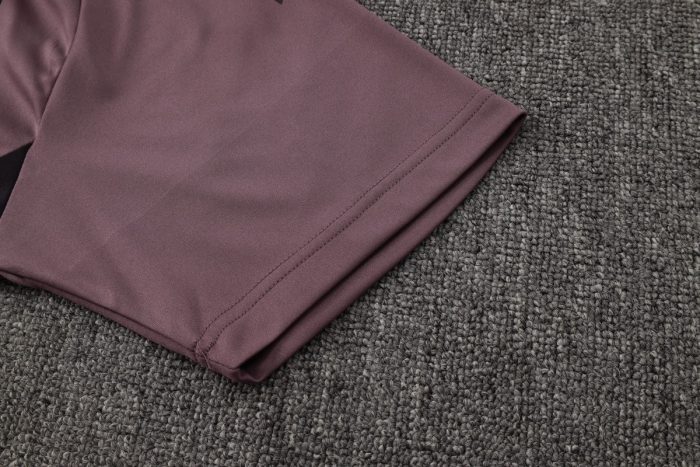Arsenal 24/25 Polo Shirt Grey Purple - 图片 5