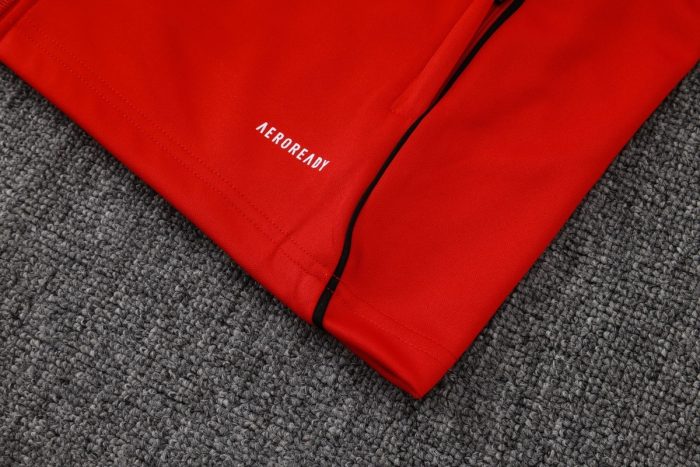 Arsenal Red Long Zipper Jacket - 图片 4