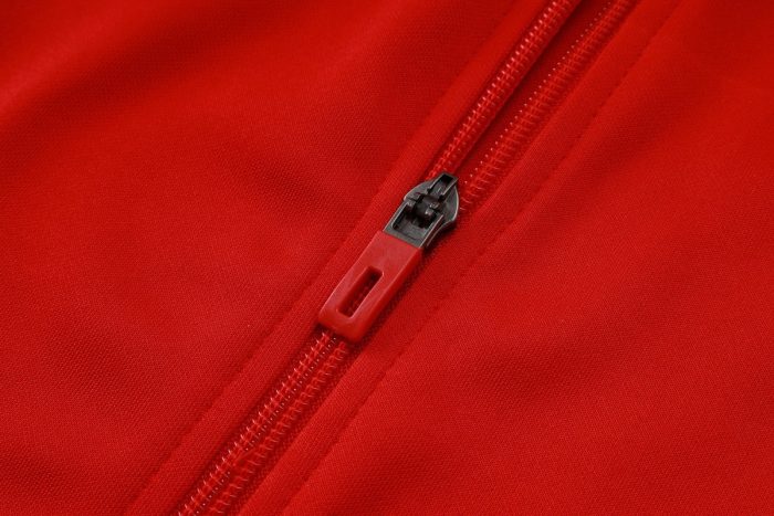 Arsenal Red Long Zipper Jacket - 图片 6