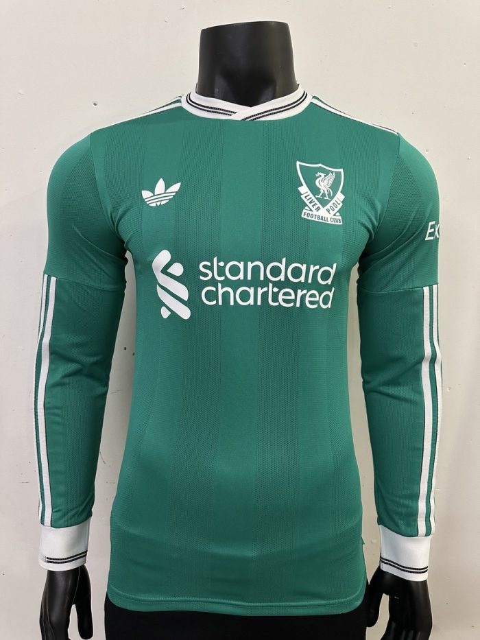 Liverpool FC 25-26 Third Kit Long Sleeve Player Version - 图片 2