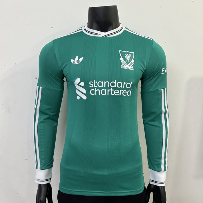 Liverpool FC 25-26 Third Kit Long Sleeve Player Version - 图片 4