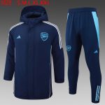 Arsenal 24/25 Navy Blue Cotton Jacket