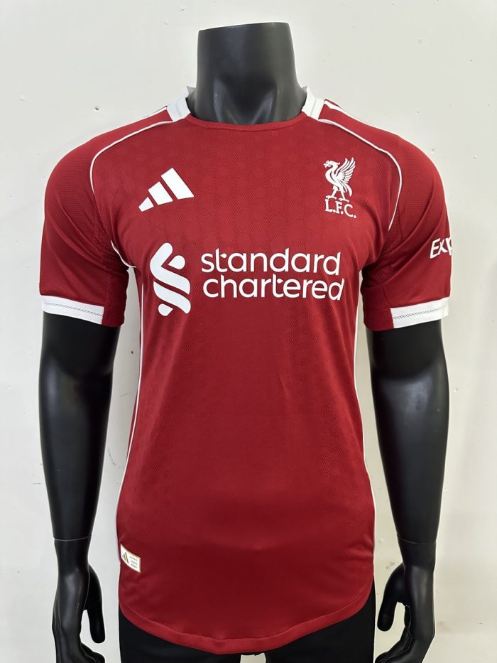 Liverpool FC 25-26 Home Player Version Jersey S-4XL - 图片 2