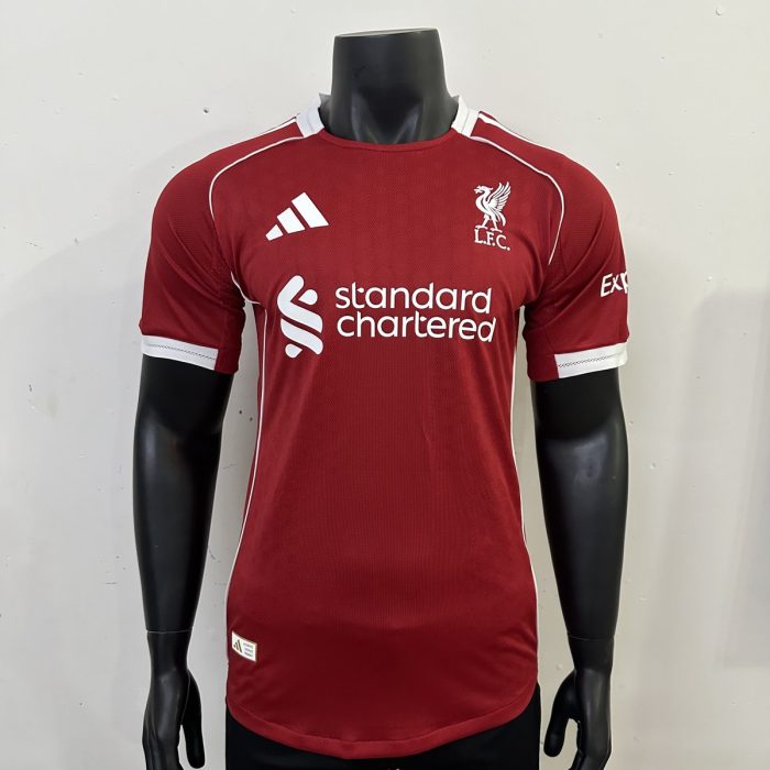 Liverpool FC 25-26 Home Player Version Jersey S-4XL - 图片 4