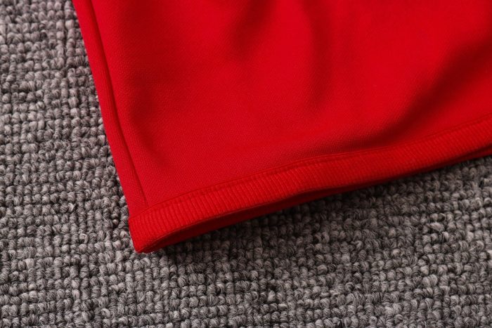 Arsenal 2021 Red Long Zip Jacket with Hood S-2XL - 图片 4