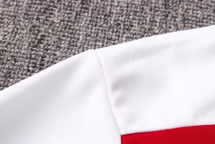 Arsenal 2021 Red Long Zip Jacket with Hood S-2XL - 图片 5