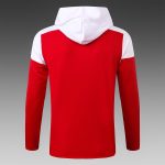 Arsenal 2021 Red Long Zip Jacket with Hood S-2XL - 图片 8