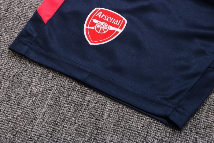 Arsenal 22-23 Red Short Sleeve Training Set with 5-Panel Shorts - 图片 5