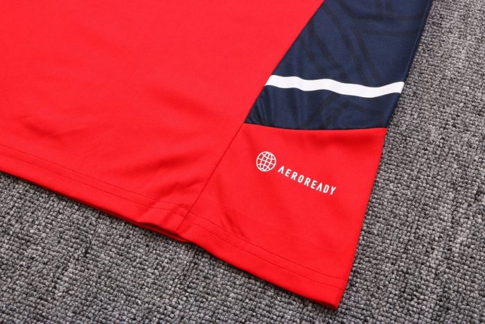 Arsenal 22-23 Red Short Sleeve Training Set with 5-Panel Shorts - 图片 8