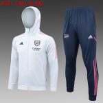 Arsenal 22/23 Light Gray Long Zip Jacket