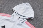 Arsenal 22/23 Light Gray Long Zip Jacket - 图片 7