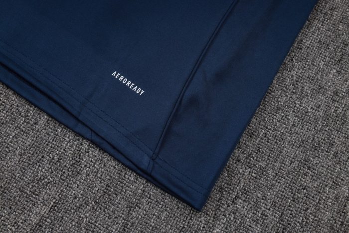 Arsenal 25/26 Half-Zip Jacket Blue (Gray Logo) - 图片 4