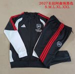 Arsenal Black Long Zipper Jacket - 图片 2