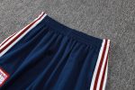 Arsenal Half-Zip Jacket in Maroon with Navy Collar - 图片 4