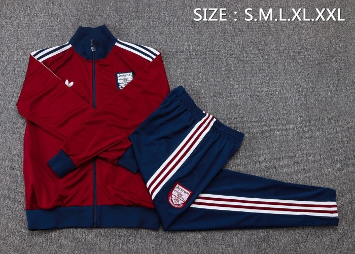 Arsenal Maroon Retro Edition (Navy Collar) - 图片 2
