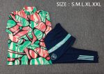 Arsenal 24/25 Half-Zip Jacket Red Green Splatter - 图片 2
