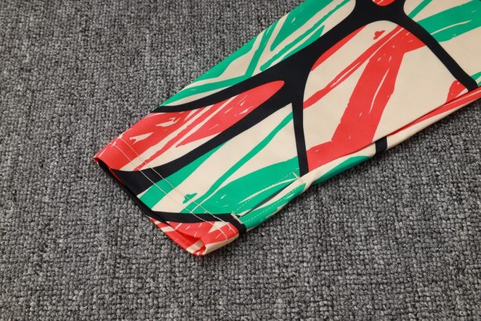 Arsenal 24/25 Half-Zip Jacket Red Green Splatter - 图片 4