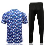 Arsenal 22/23 Short Sleeve Full Body Splatter Print Blue - 图片 7