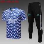 Arsenal 22/23 Short Sleeve Full Body Splatter Print Blue - 图片 8