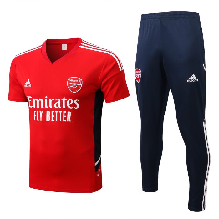 Arsenal 22-23 Red Short Sleeve Training Suit - 图片 8