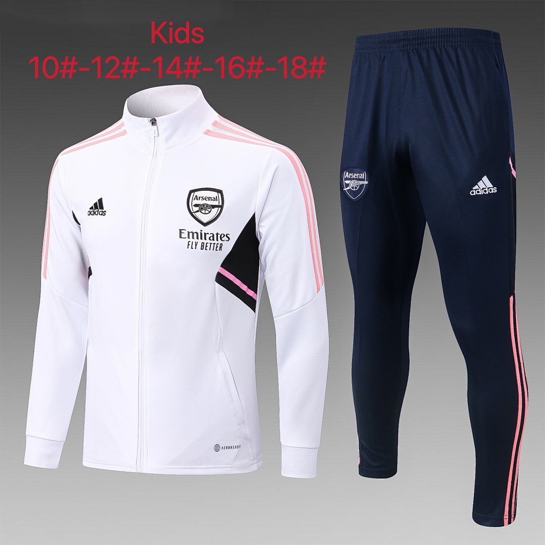 JER-4170_1 Arsenal 22/23 White Kids - 图片 1
