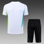 Arsenal 23-24 White Short Sleeve Training Set with 3/4 Pants - 图片 7
