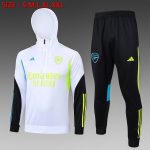 Arsenal 23-24 Half-Zip Jacket White