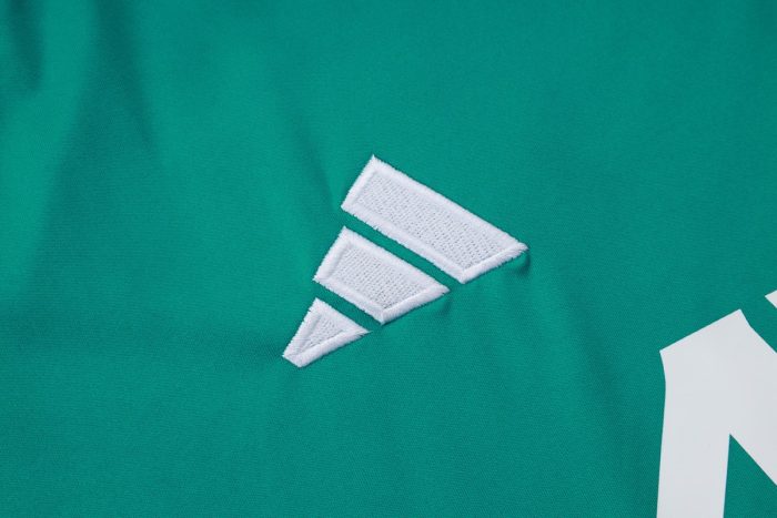 Liverpool FC Green Short Sleeve Training Shirt (White Logo) - 图片 5