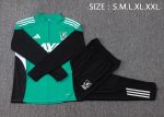 Liverpool FC 25/26 Half-Zip Jacket Green (White Logo) - 图片 2
