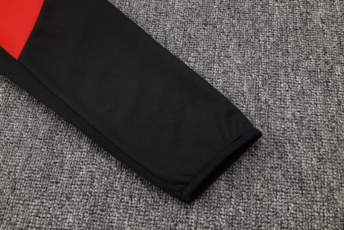 Arsenal 24-25 Black Long Zip Jacket - 图片 6