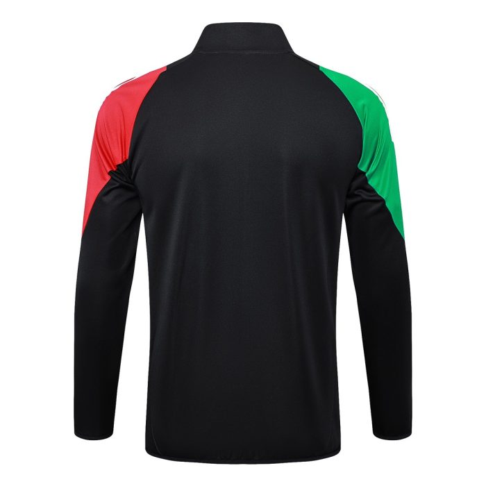 Arsenal 24-25 Black Long Zip Jacket - 图片 8